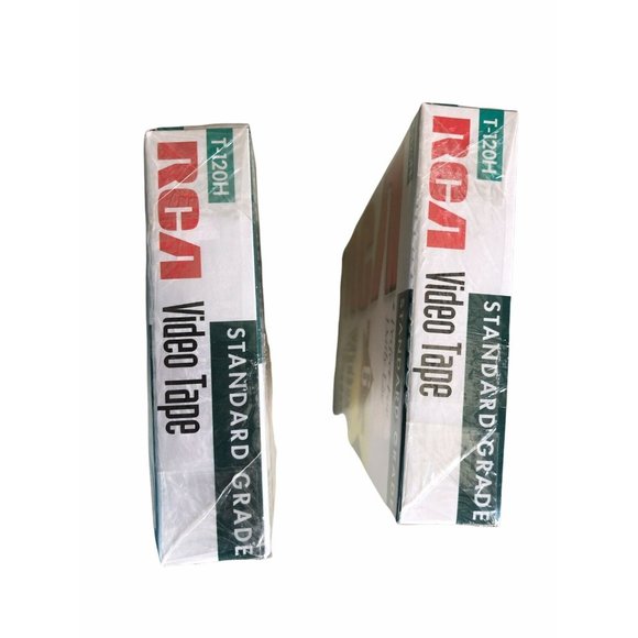 RCA VHS Video Tape T-120H NEW Standard Grade up to 6 Hours of Play Lot of 2 - Picture 9 of 9